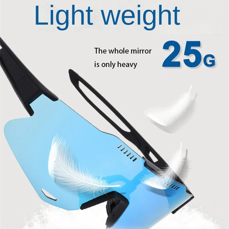 UY080 Riding Sunglasses UV400 Protection Sports Glasses Outdoor Anti-ultraviolet Bike Goggles - 06