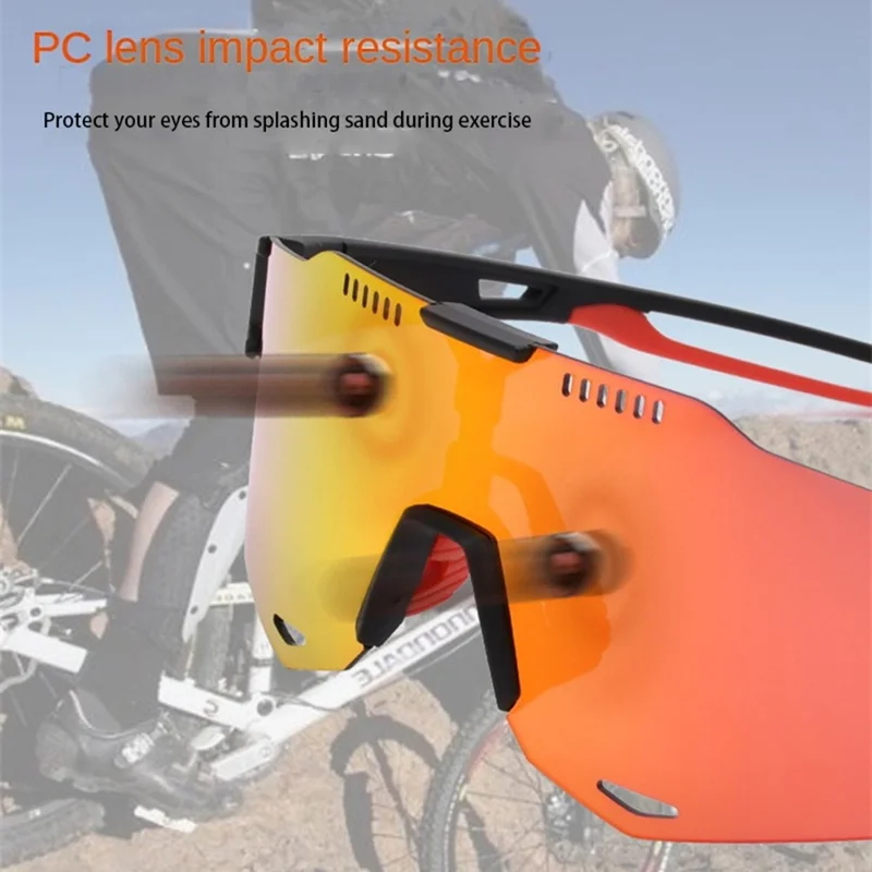 UY080 Riding Sunglasses UV400 Protection Sports Glasses Outdoor Anti-ultraviolet Bike Goggles - 06