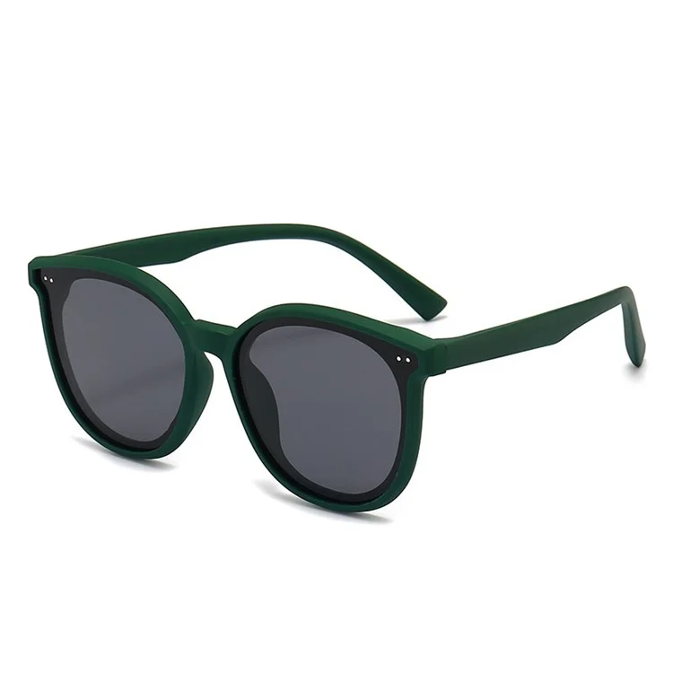 Lunettes de soleil polarisées pour enfants de 3 à 10 ans, monture souple en TPEE, verres de soleil - Vert