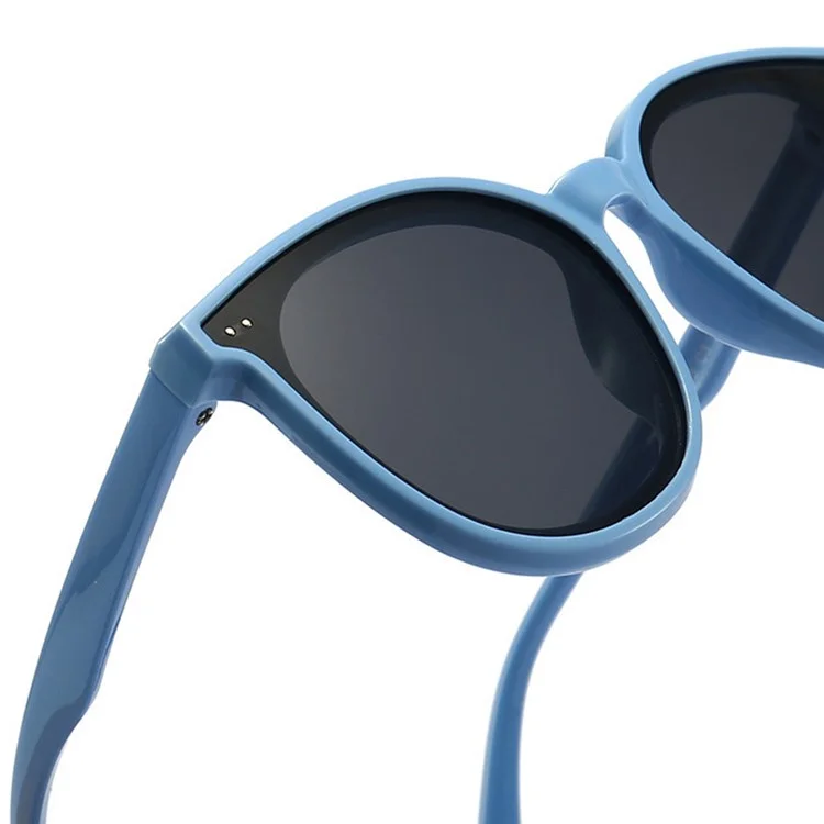 Lunettes de soleil polarisées pour enfants de 3 à 10 ans, monture souple en TPEE, verres de soleil - Vert