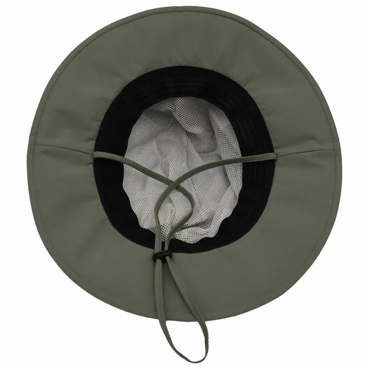 OUTFLY B2109 Waterproof Summer Fisherman Hat UV Protection Sunshade Hat Quick Drying - Army Green