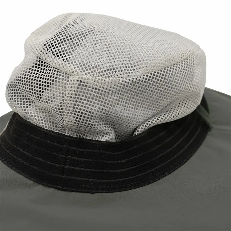 OUTFLY B2109 Waterproof Summer Fisherman Hat UV Protection Sunshade Hat Quick Drying - Army Green