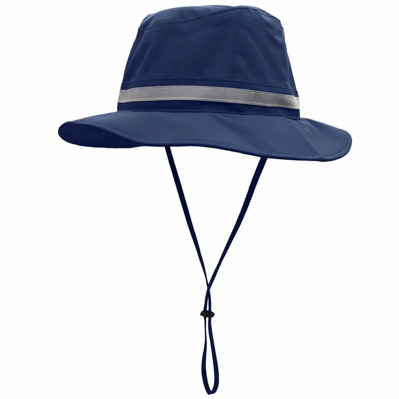 OUTFLY B2109 Wasserdichter Sommerfischer-Hut mit UV-Schutz, Sonnenschutz, schnell trocknend - Dunkelblau