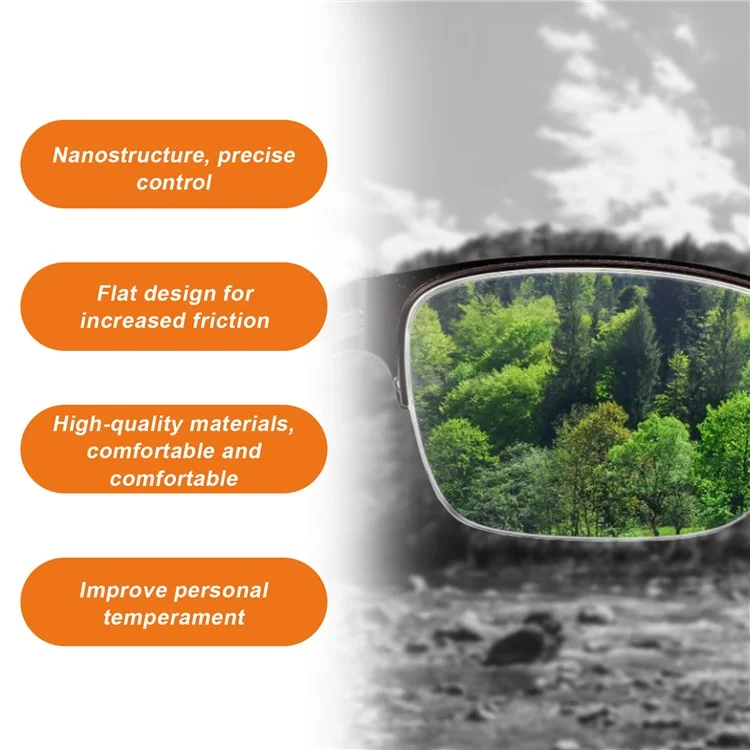 JUE-FISH JUC08-A001-1-WH1 Optical Sensing Glasses Outdoor UV Protection Polarized Sunglasses