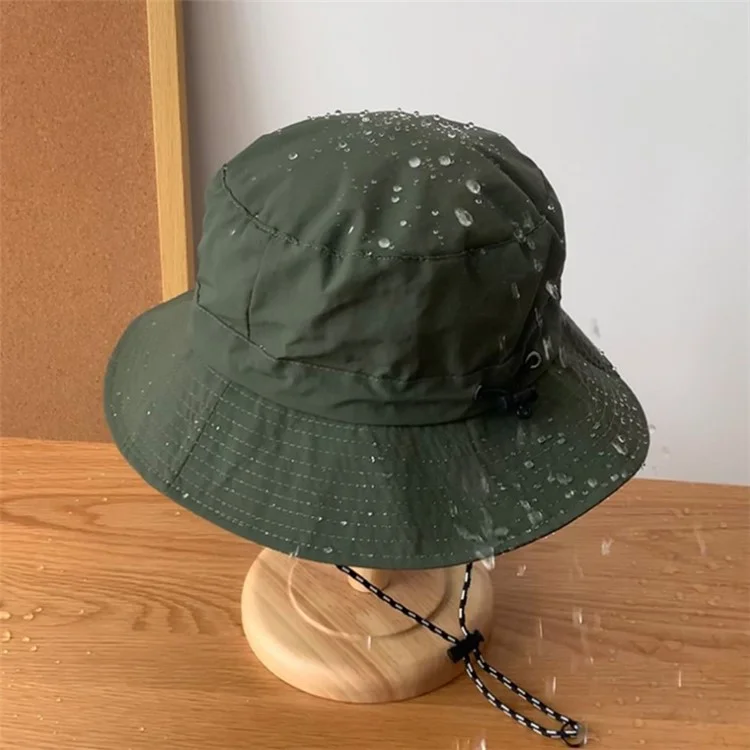 PICTET.FINO RH55 Summer Beach Women Folding Bucket Cap UPF50+ Sun Protection Fisherman Hat - Khaki