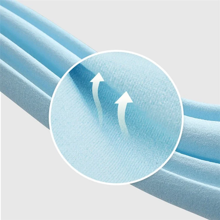 PICTET.FINO RH84 UV Protection Women Ice Silk Face Mask Neck Scarf with Adjustable Ear Loops - Baby Blue