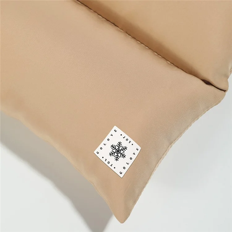 GOLOVEJOY DWJ46 123CM Cachecol de Inverno Mantendo Aquecido Puffer Down Leve para Homens e Mulheres - Cinza Claro