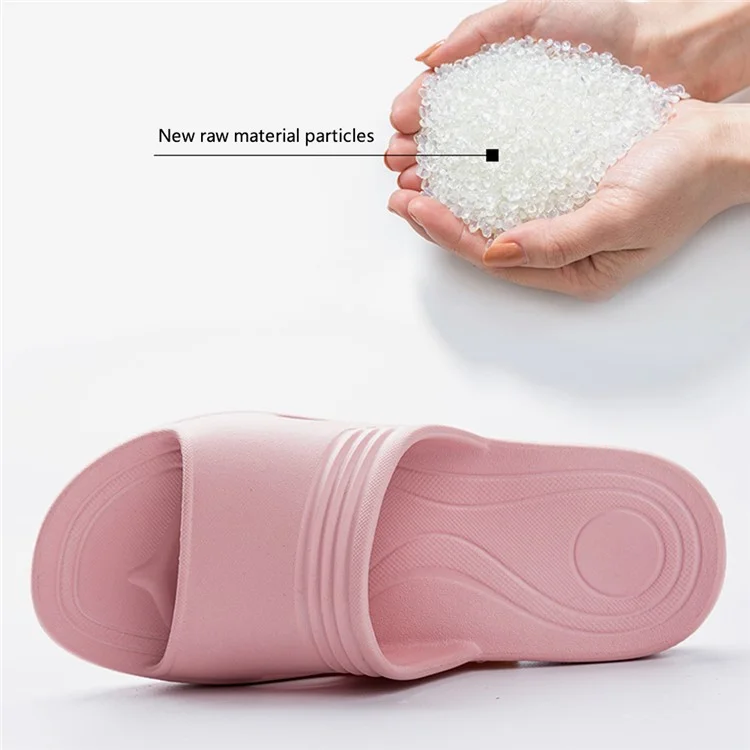 9555 1 Paires de Sandales de Bain en PVC Antidérapantes pour Hommes / Femmes - Bleu Marine / Taille: 46-47 (Convient à la Taille: 45-46)
