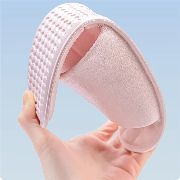 TZLDN LDN7730 Chaussons pliables légers en EVA pour l'intérieur Antidérapants pour les voyages - Gris / S (36-38)
