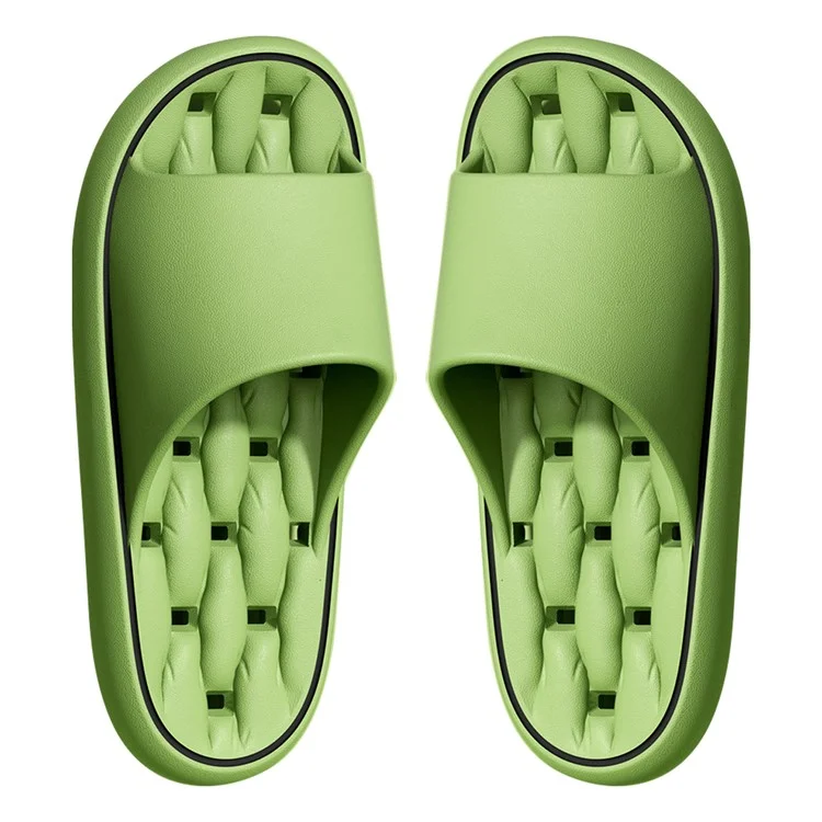 TZLDN LDN8019 1 paire de sandales de bain antidérapantes Drying Hole EVA - Vert foncé / 36-37