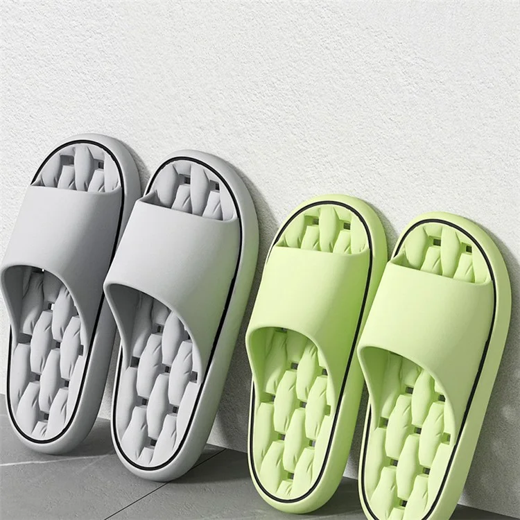 TZLDN LDN8019 1 paire de sandales de bain antidérapantes Drying Hole EVA - Vert foncé / 36-37