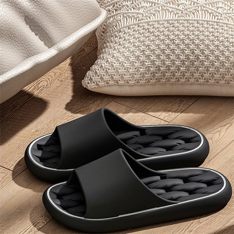 TZLDN LDN8019 1 paire de sandales de bain antidérapantes Drying Hole EVA - Vert foncé / 36-37