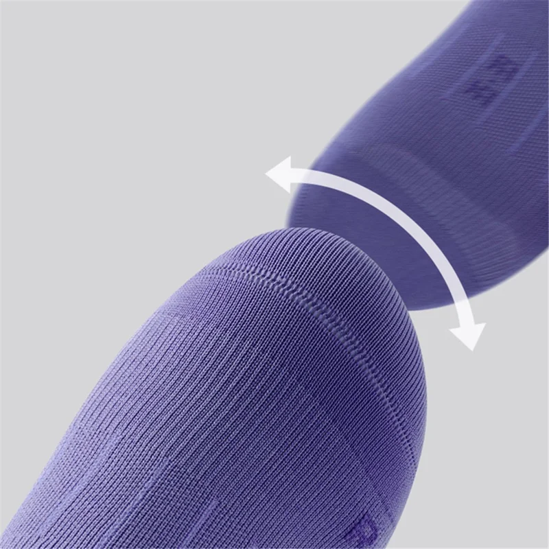 GOLOVEJOY XWZ14 1 Paar Sport Running Cycling Socken Atmungsaktiv Schnell-Trocknend Socken - Weiß / Größe 35-39