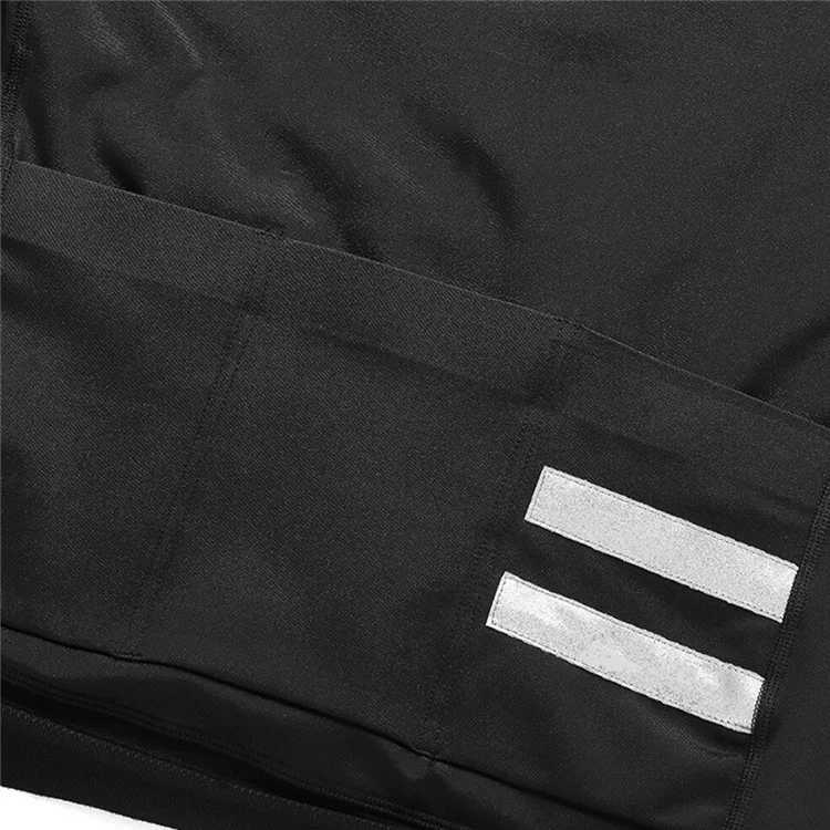 Wosawe BH251 Men's Men's Men's Winter Cycling Jacket Thermal Outwear Спортивная Ветряная Ветка - Темно-синий / 4xl (as) / 3xl (ес)