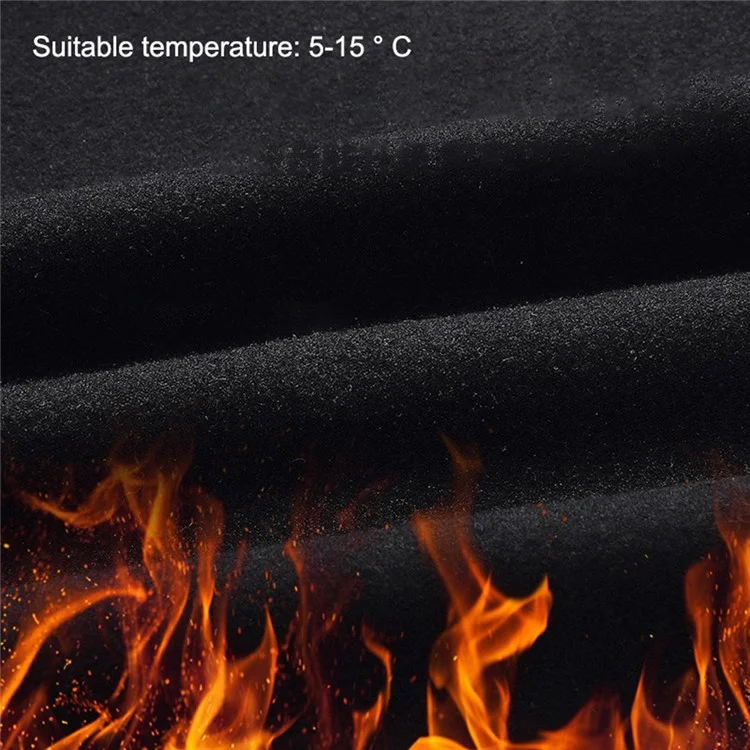 Wosawe BH251 Men's Men's Men's Winter Cycling Jacket Thermal Outwear Спортивная Ветряная Ветка - Темно-синий / 4xl (as) / 3xl (ес)