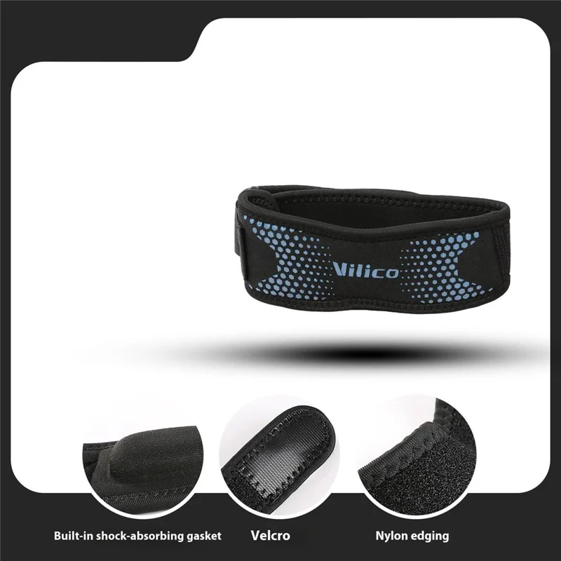 VILICO AB082 Knee Patella Strap Brace Knee Support Sports Protective Gear - Blue