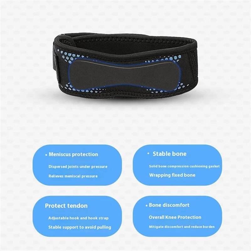 VILICO AB082 Knee Patella Strap Brace Knee Support Sports Protective Gear - Blue