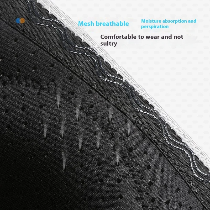 VILICO AB084 Shock-Absorbed Knee Brace Support Sports Knee Compression Wrap - Black / L