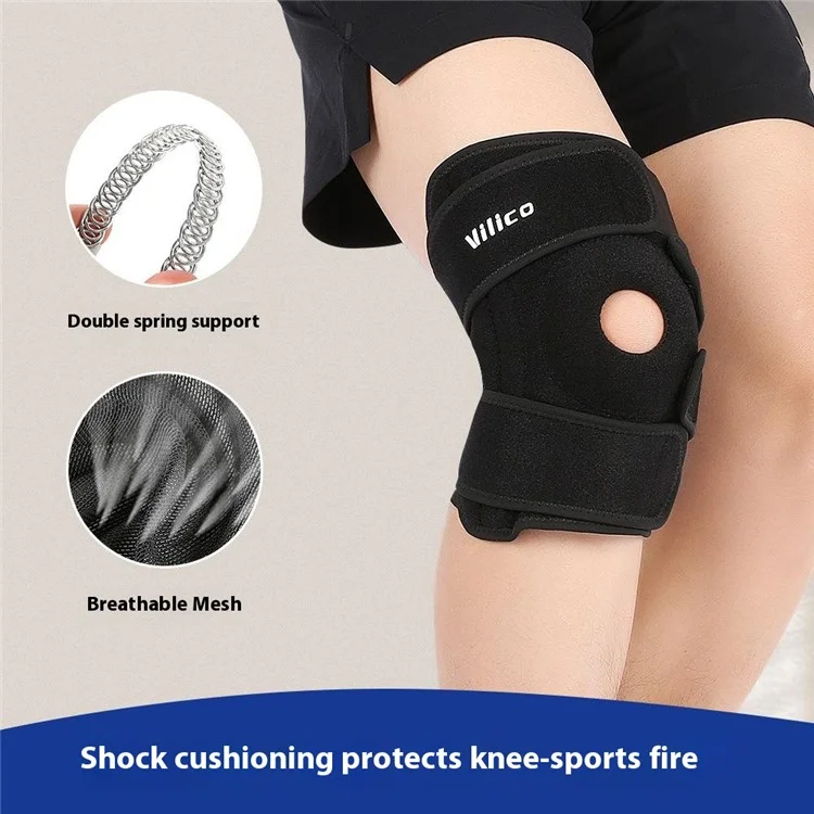 VILICO AB078 Genouillère réglable pour l'été avec compression du genou