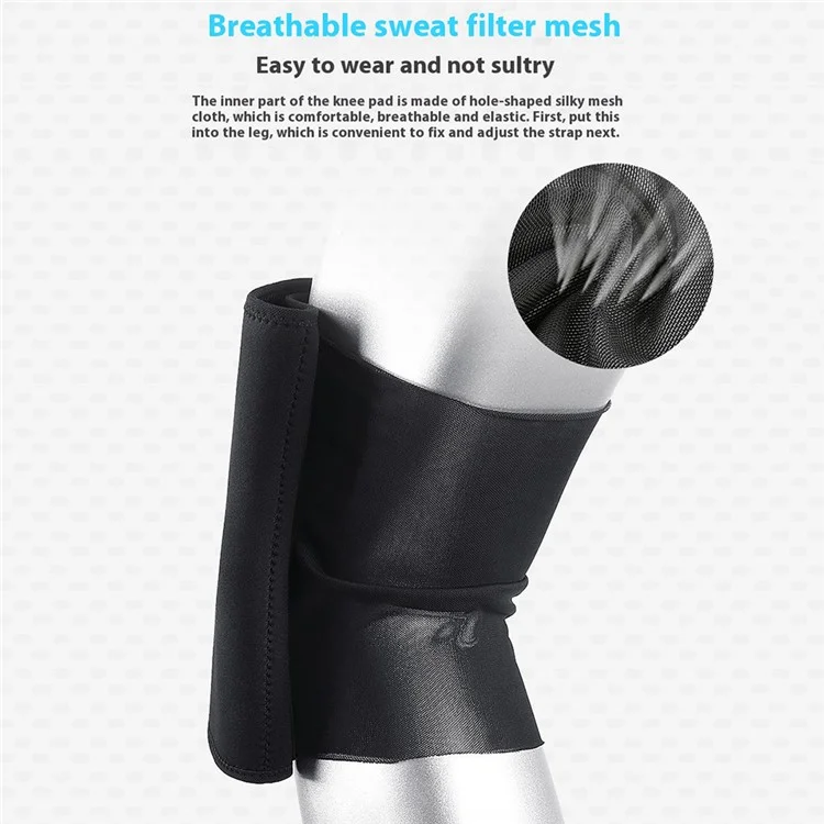VILICO AB078 Genouillère réglable pour l'été avec compression du genou