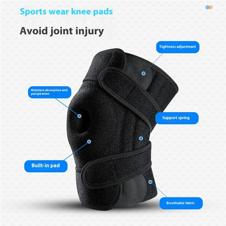 VILICO AB078 Genouillère réglable pour l'été avec compression du genou