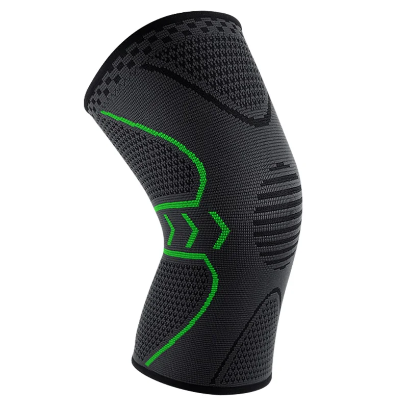 VILICO AB008 Knee Brace Support Anti-Slip Knee Compression Sleeve Wrap - Green / XL