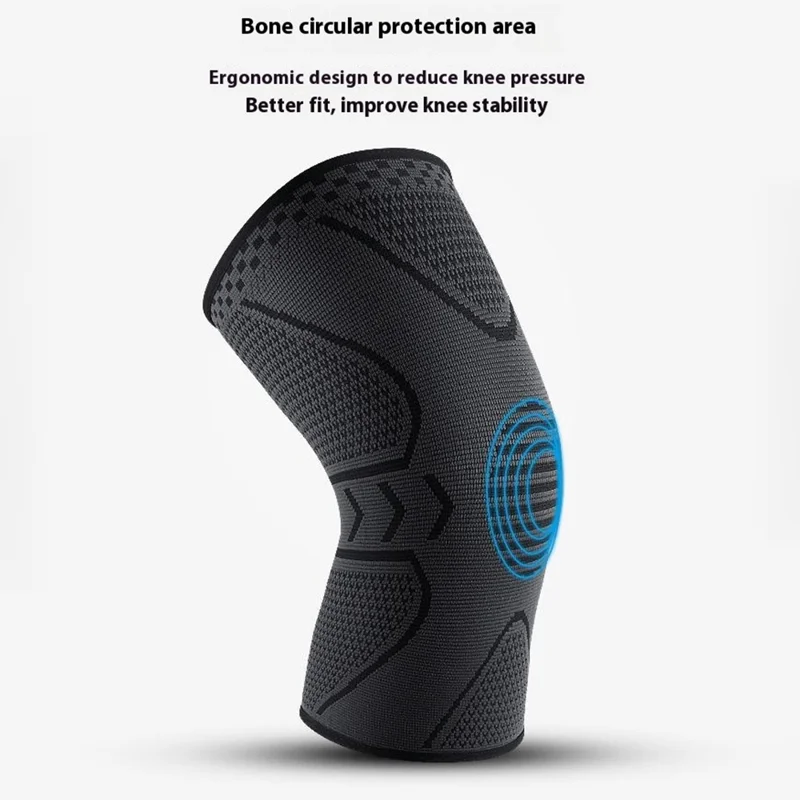 VILICO AB008 Knee Brace Support Anti-Slip Knee Compression Sleeve Wrap - Green / XL