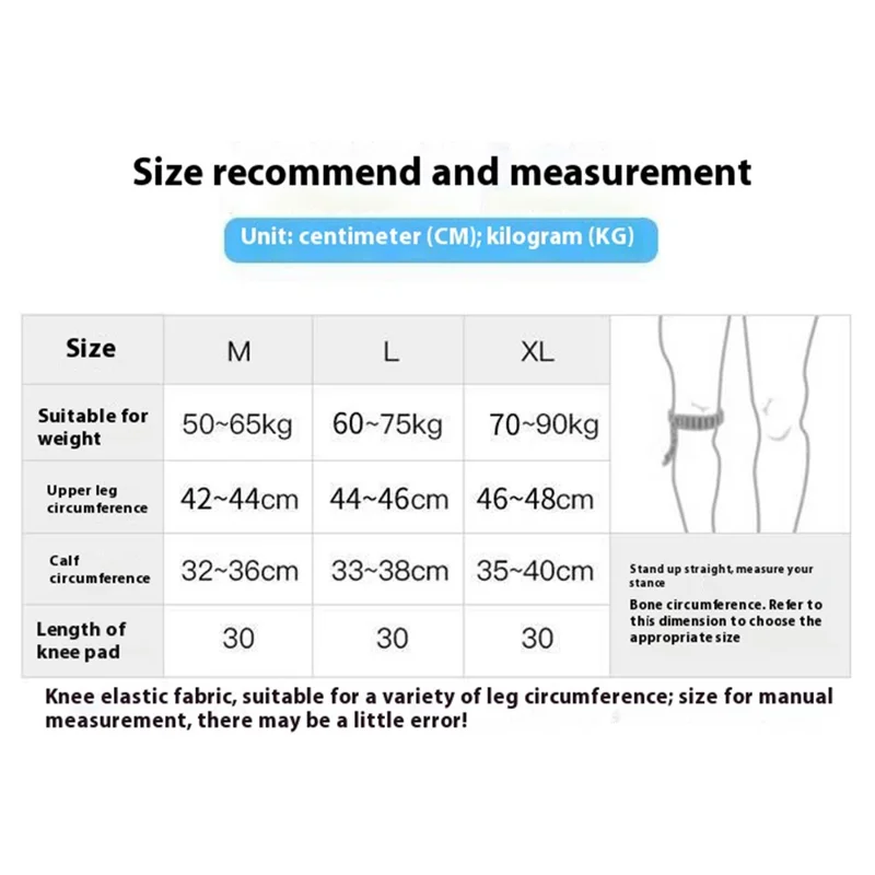 VILICO AB008 Knee Brace Support Anti-Slip Knee Compression Sleeve Wrap - Green / XL