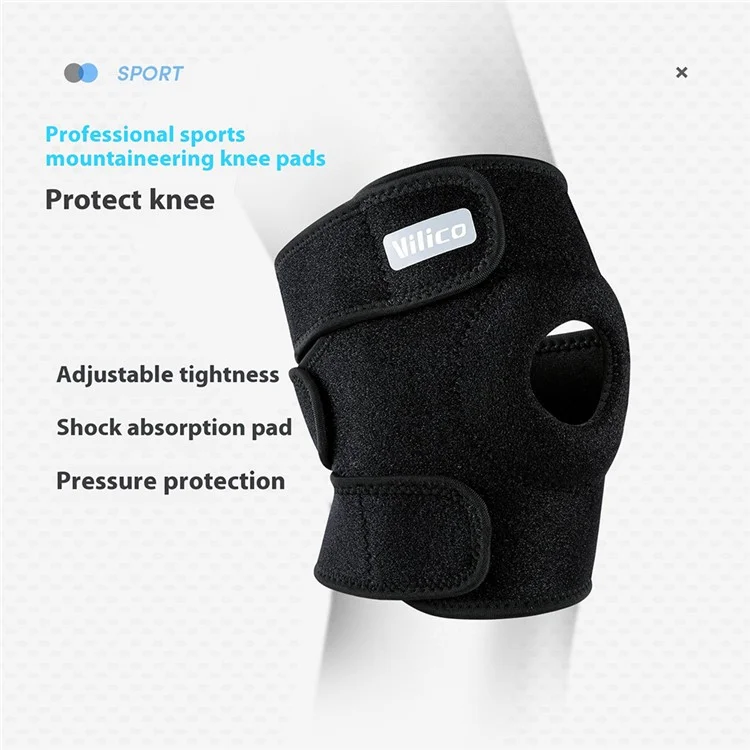 VILICO AB067 Breathable Knee Brace Support Sports Knee Compression Wrap
