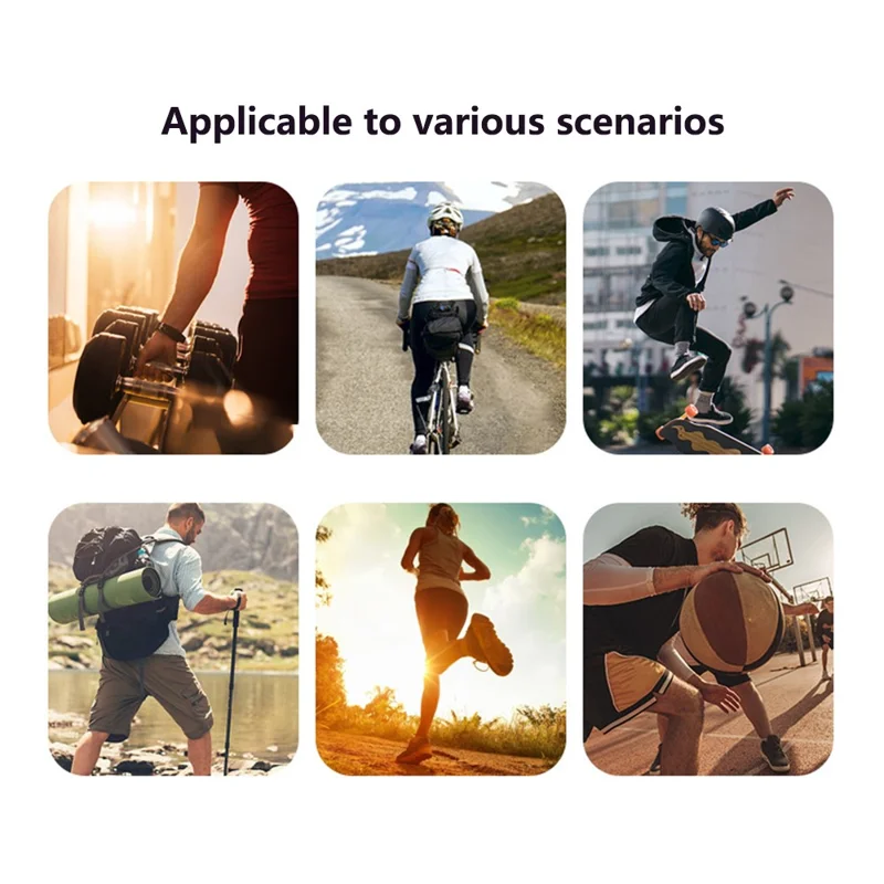 VILICO AB030A Opaska na kolano z antypoślizgowym wsparciem Oddychająca opaska kompresyjna na kolano - M