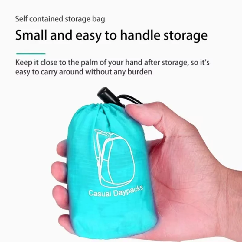 VANAHEIMR 600 Ultra-light Foldable Outdoor Climbing Hiking Backpack Travel Daypack - Blue