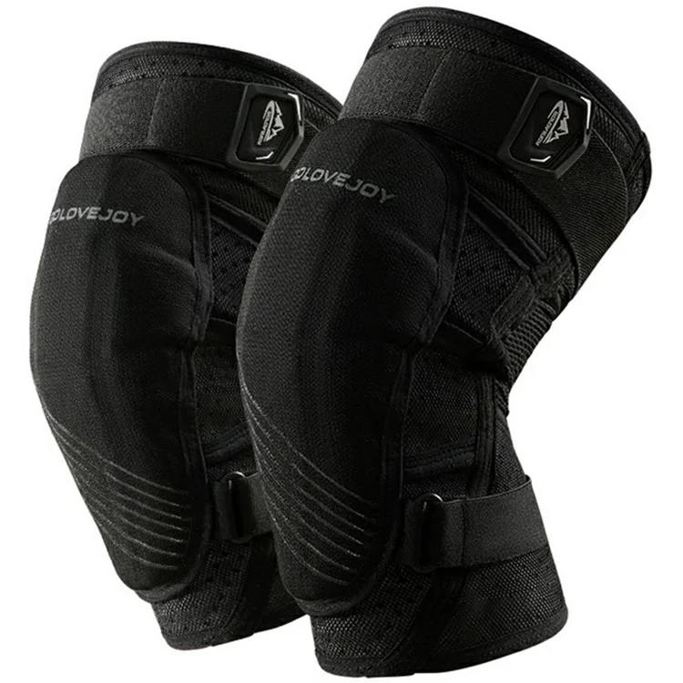 Ginocchiera GOLOVEJOY HX37 per sci all'aperto e ciclismo, con assorbimento degli urti e protezione in EVA, taglia M