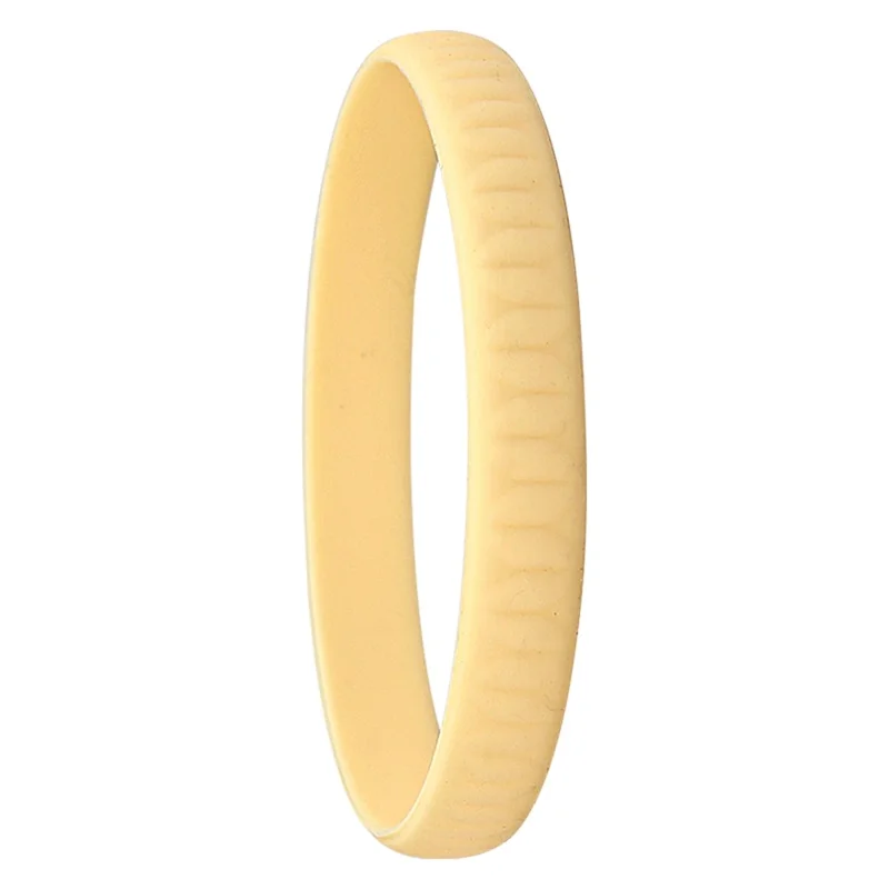 032 Pressurized Patella Strap Silicone Knee Support Pain Relief Band for Basketball Running Sports - Nude