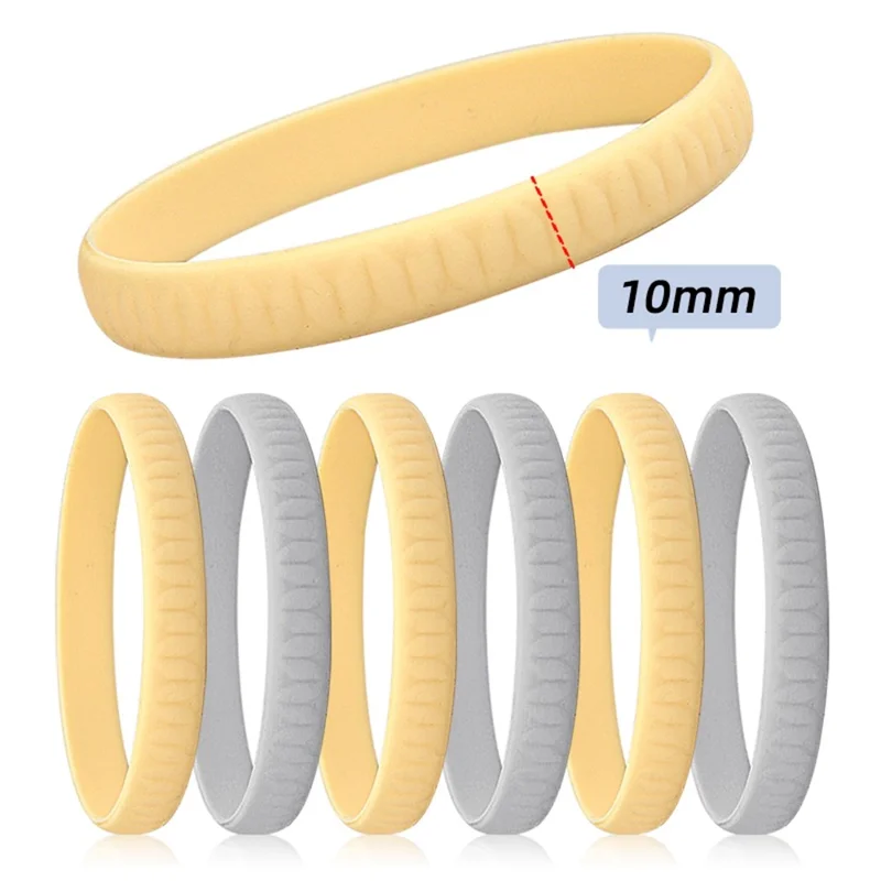 032 Pressurized Patella Strap Silicone Knee Support Pain Relief Band for Basketball Running Sports - Nude