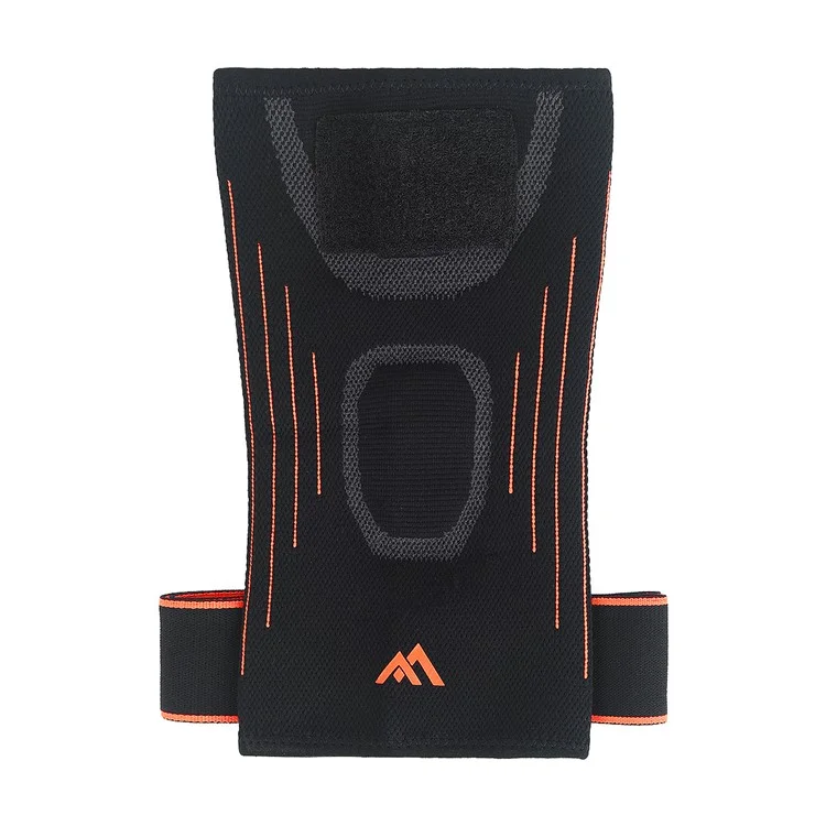 GOUNOD HJ0113 Genouillère de Sport avec Support de Compression - Protège-Genou pour Course, Randonnée et Cyclisme - Noir / M