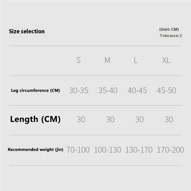 GOUNOD HJ078 Manchon de Compression pour Genou Tricoté Antidérapant pour Sports et Course - Noir S