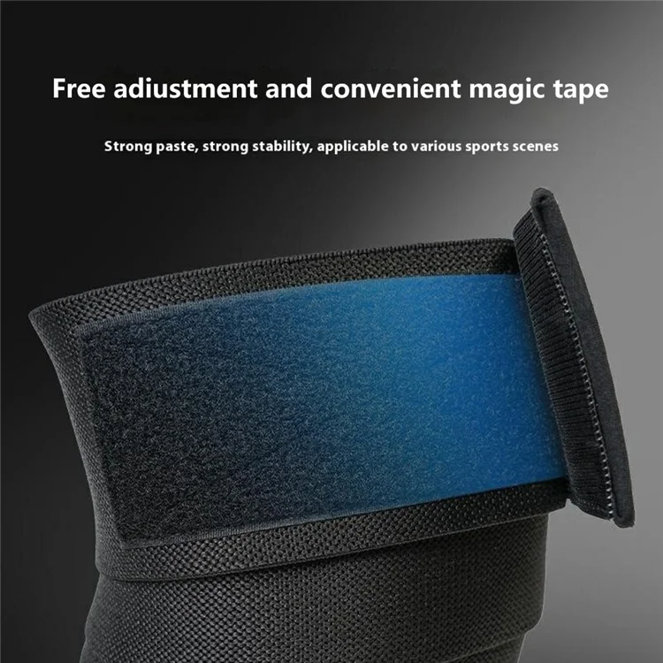 GOUNOD HJ062 1 Bandage de Compression pour Genou - Support de Fitness, Musculation et Powerlifting - Taille S