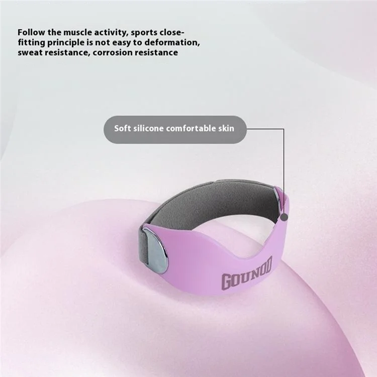 GOUNOD BGD001 1 Paire Genouillère de Protection Professionnelle pour Basket, Course et Cyclisme - Noir