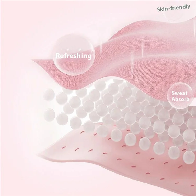 GOUNOD HJ0121 1 Paire de Genouillères de Sport Absorption des Chocs Soutien Rotulien Respirant Compression Protection du Genou - Rose