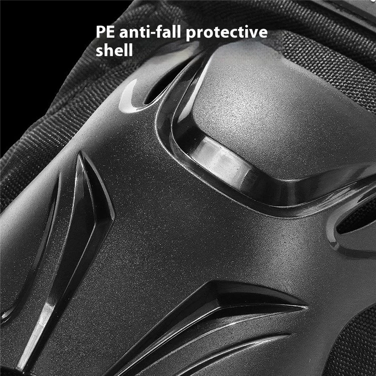 WOSAWE BC335 Motorcycle Knee Pads Protective Gear EVA Cushioning Off Road Leg Guards for Outdoor Sports