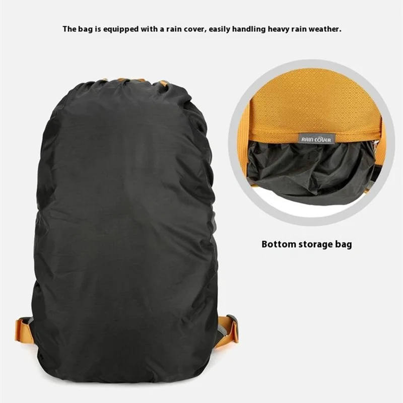 AZELA A13805 Hiking Camping Travel 30L Lightweight Backpack Water Resistant Nylon Outdoor Daypack - Blue