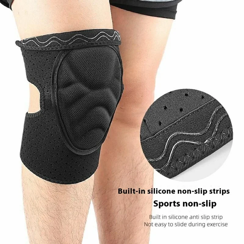 120 1Pc Knee Pad Soft Lined Adjustable Kneecap for Sports, Free Size