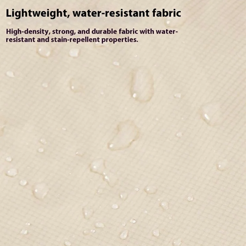 25L Ultralight Waterproof Nylon Daypack for Camping Travel Outdoor Hiking Foldable Backpack - Khaki