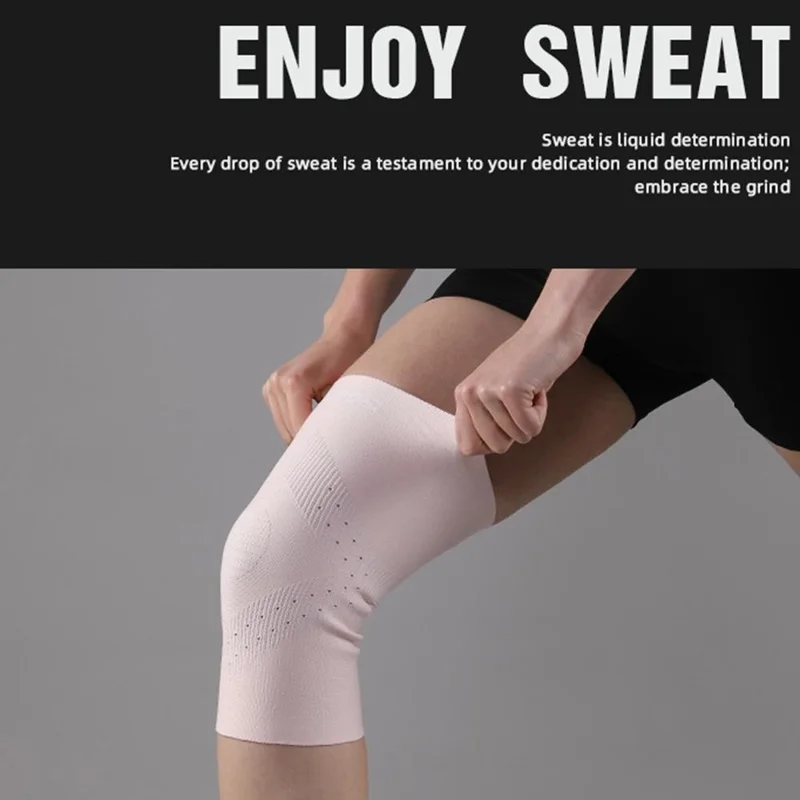 VBOSI 2287V 1Pc M Taille 3D Ménisque Protection Genouillère pour 35 - 42cm Rotule Absorbant les Chocs Compression Genouillère - Noir