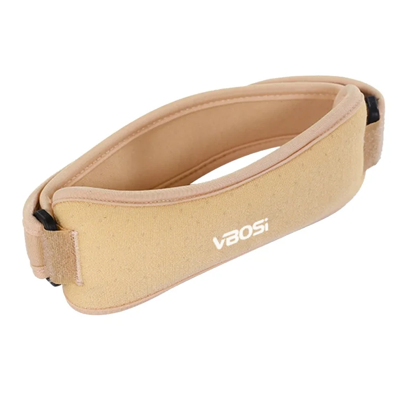 VBOSI 0438V 1Pc One Size Fits All Patella Strap Knee Brace Sports Protective Gear Patella Joint Support Shock Absorbing - Beige