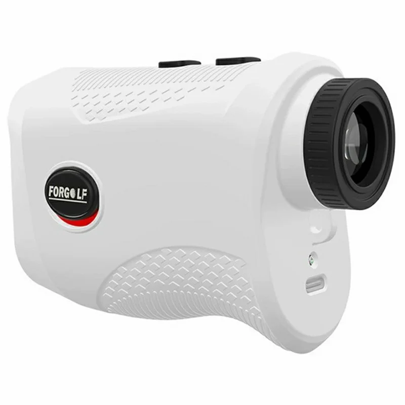 Golf Y5000 7X Magnification Laser Rangefinder Speedometer IPX4 Waterproof Golf Rangefinder 1000m Measuring Device for Outdoor - White