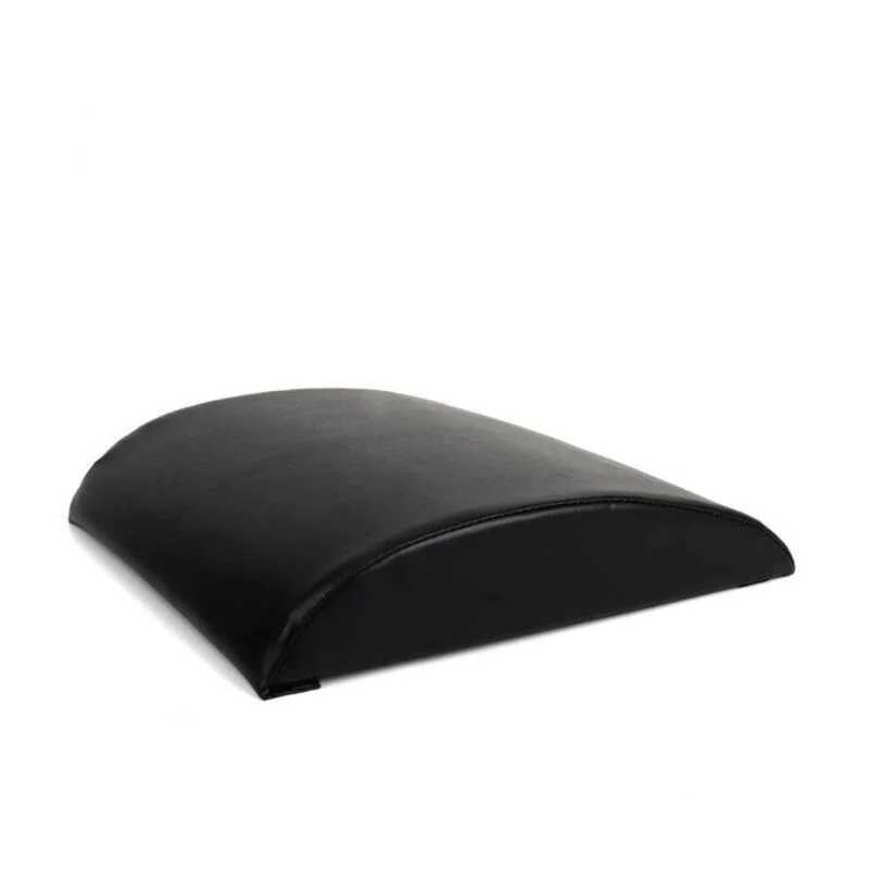 Portable AB Crunch Pad Sit Up Support Cushion Core Training Mat Ergonomic Back Support Fitness Equipment - Black  /  Yellow