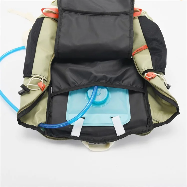 FREE KNIGHT FK0398 40L Outdoor Travel Climbing Hiking Bag Oxford Cloth Backpack mit Regenschutz - Grau