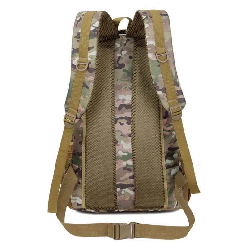 FLAMEHORSE 50L Grand sac à dos en nylon avec grande capacité pour le plein air, la randonnée et le trekking - Camouflage vert