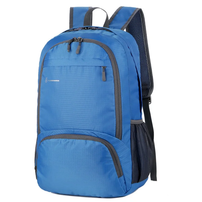FLAMEHORSE k66 Waterproof Oxford Cloth Backpack Casual Travel Sports Foldable Shoulder Bag - Orange